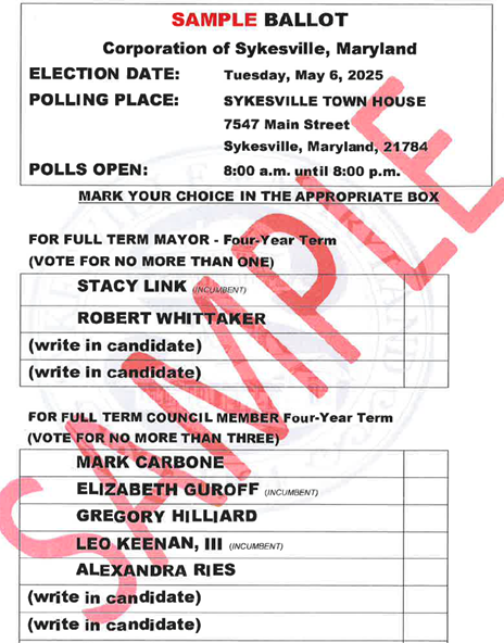 Sample Ballot5 - 2025